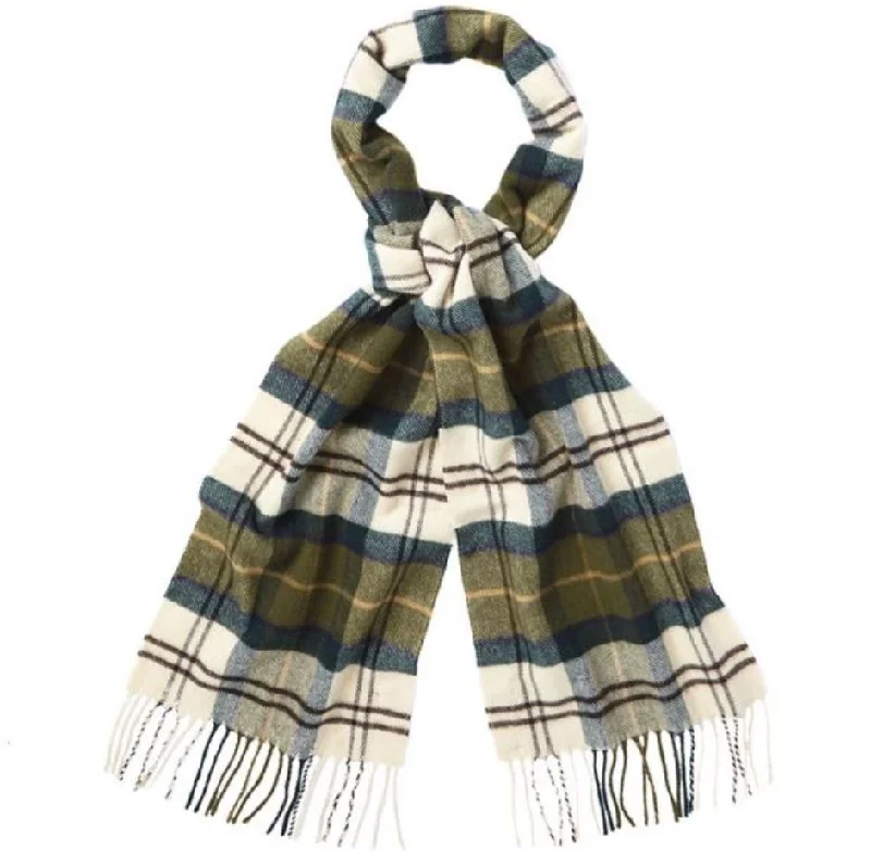 Merino Cashmere Tartan Scarf