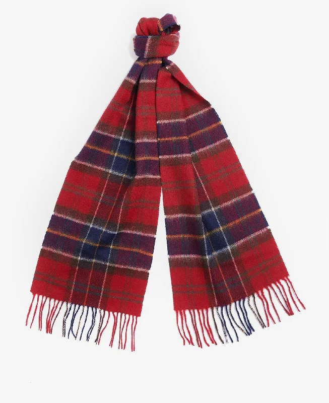 Merino Cashmere Tartan Scarf